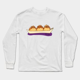 The Takoyaki Triplets Long Sleeve T-Shirt